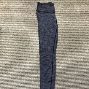 Lululemon long gray leggings